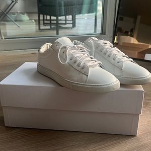 Oliver Cabell - white leather sneakers size 8.5